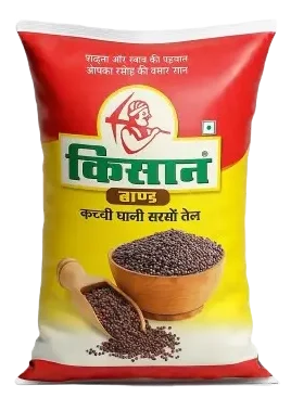 Kachi Ghani Mustard Oil Pouch